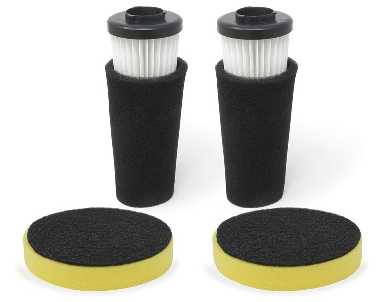 Fette Filter - Pre Motor Odor Trapping Filter & Inlet Filter Set Compatible with Dirt Devil Endura Power Max Pet & Pro Power XL Pet Model Number UD70167 UD70185 Part # F112, AD47936, F-97 440008436 - Image 2
